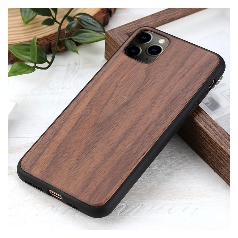Wood Bamboo Cell Phone Case Cover For Iphone 12 Bamboo Case - Buy ...