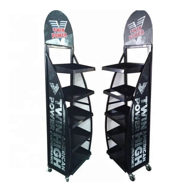 Heavy Duty Weight Capacity Sturdy Metal Fuel Oil Gas Station Display