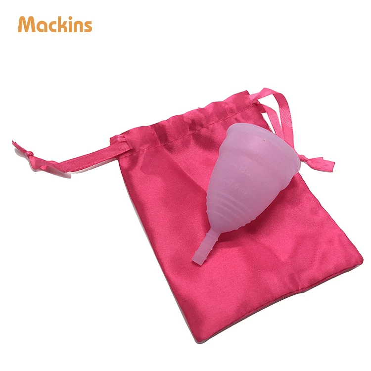 

New Cheap Soft Medical Grade Cycle Folding Swimming Silicone Menstrual Cup, Pink