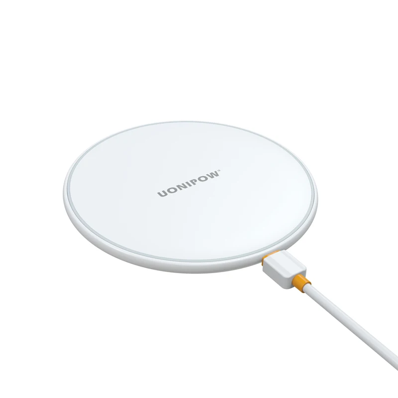 Universal uninipow fast wireless charging board 9V 10W portable Qi wireless charger mobile phone chargers