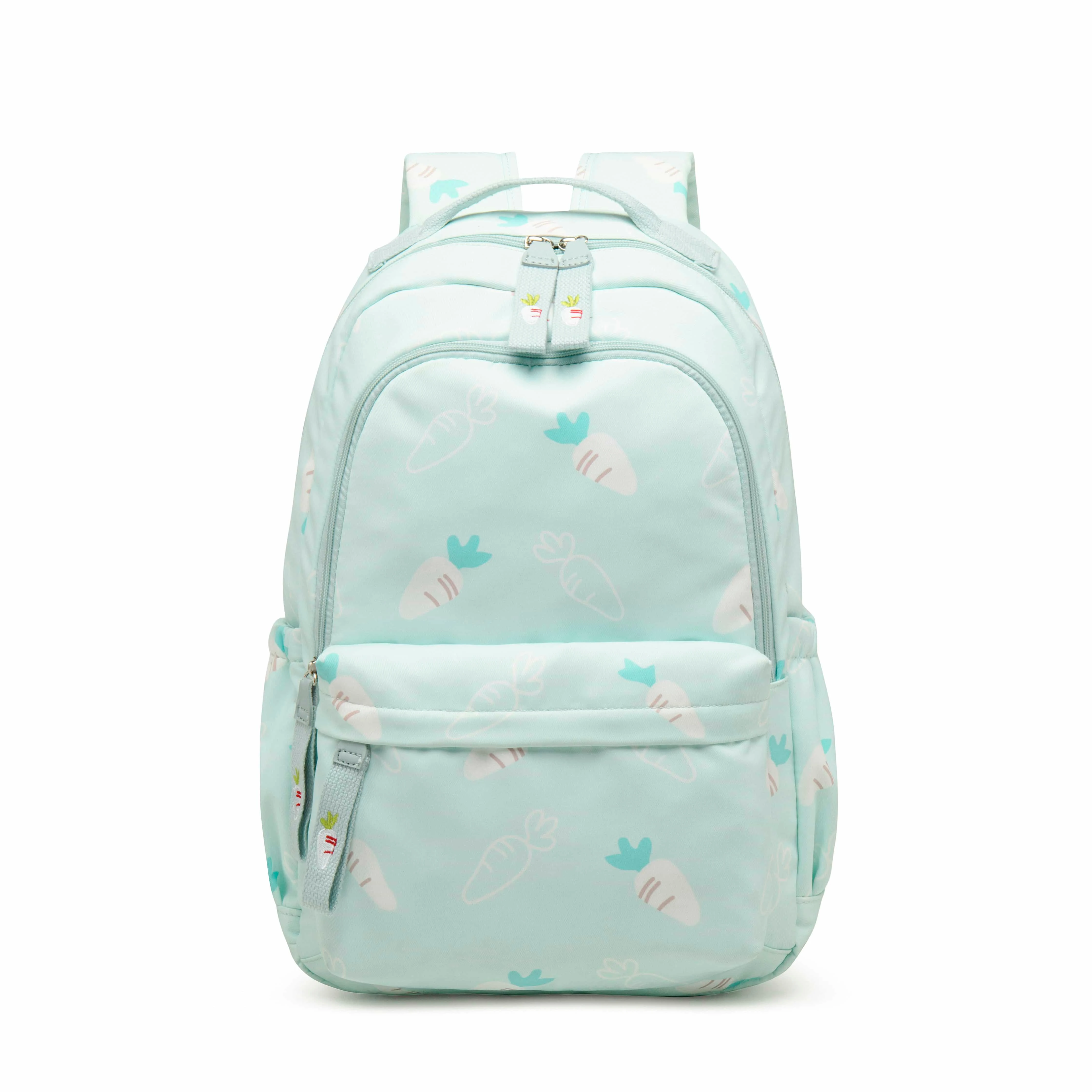 

Large capacity shoulder bag female small fresh radish polyester student schoolbag campus backpack, Gradient colours