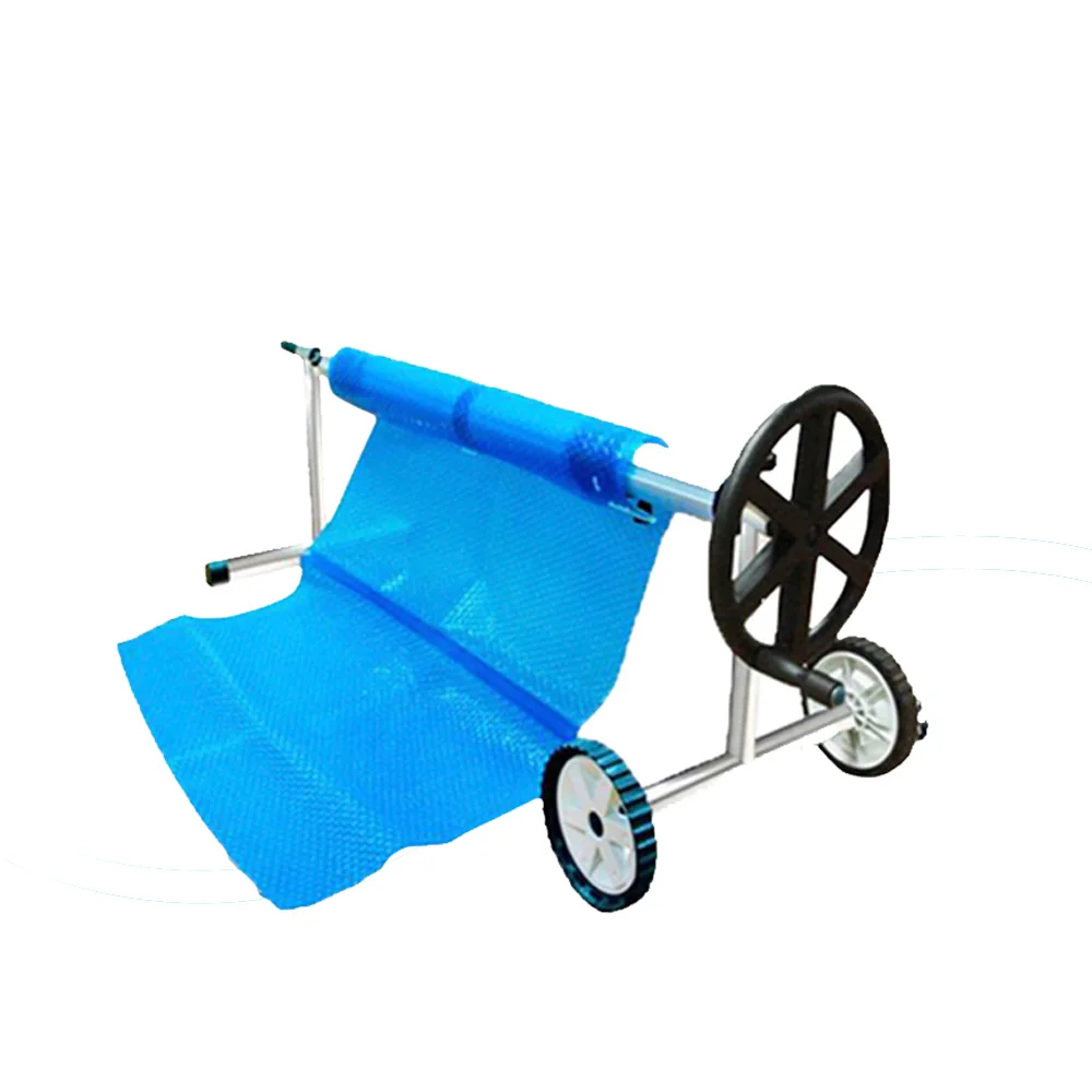 Manual Stainless Steel & ABS Swimming Pool Cover Roller Reel with Customizable Size for Spa Pool