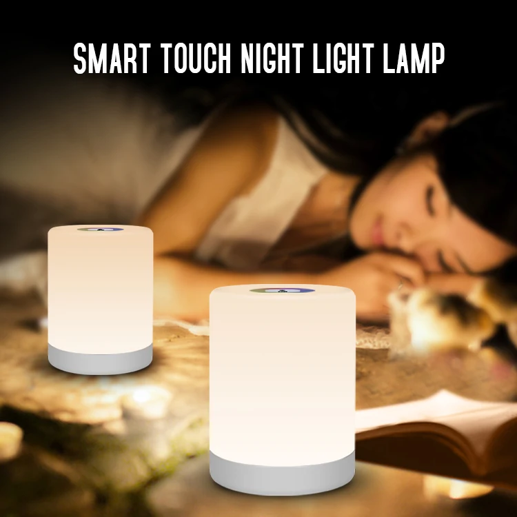 
Aomago new portable touch night lamp led light long standby lamps for camping and reading 