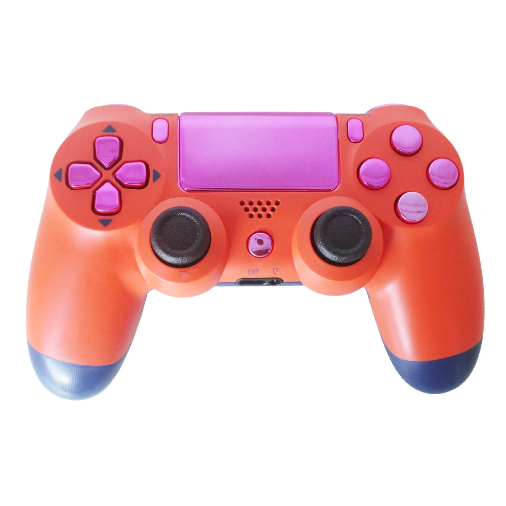 orange and purple ps4 controller