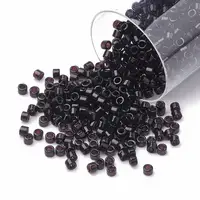 

PandaHall 11/0 Opaque Colours (DB0010) Black MIYUKI Delica Japanese Seed Beads