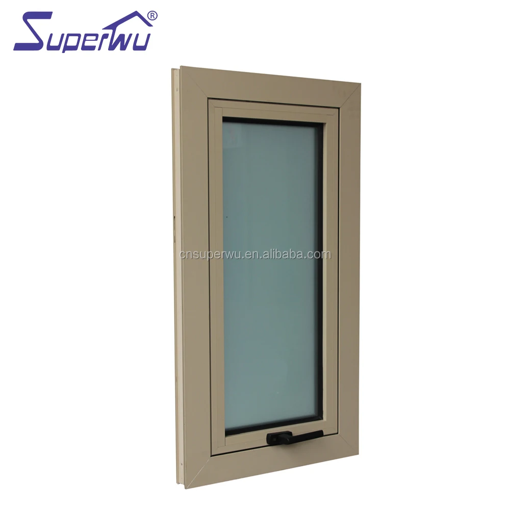 double glazed impact resistence aluminium awning window