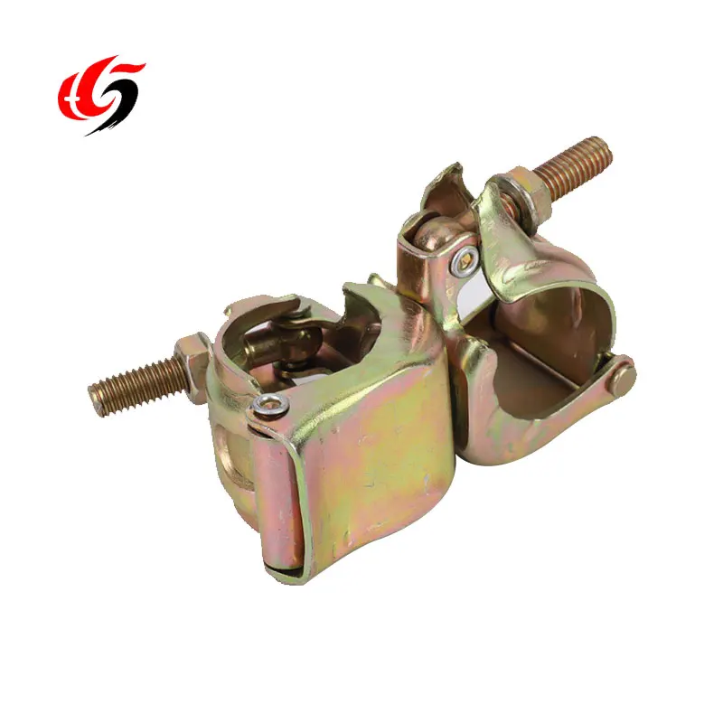 
swivel clamp double coupler scaffolding Scaffold Prop Swivel Couplers Coupler Clamps Parts Fittings 