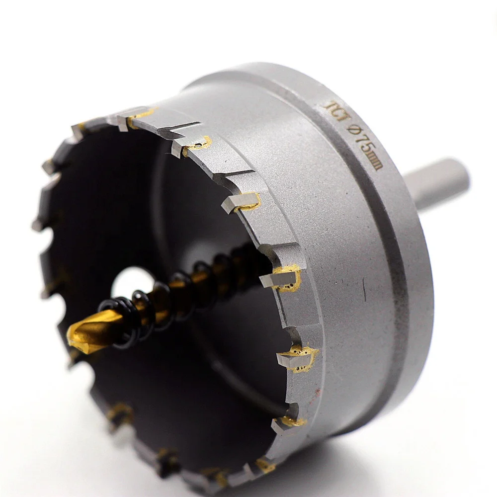 
150 mm tungsten TCT carbide drill hole saw set stainless steel hole drilling bit 