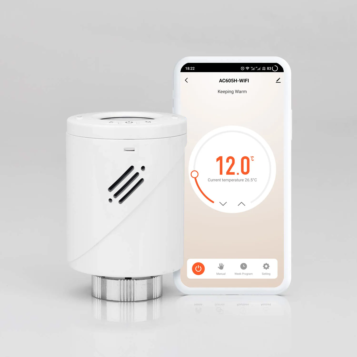 Room Heating WiFi Smart Radiator Thermostat With Tuya ZigBee Gateway TRV Alibaba