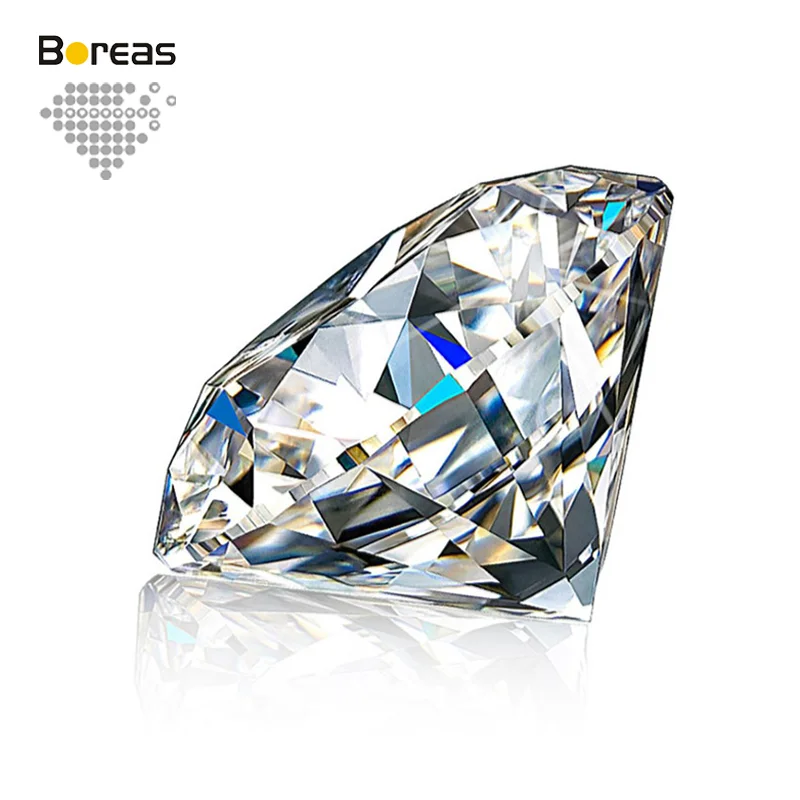 

2.00 carat D color VVS white synthetic lab grown round loose diamond