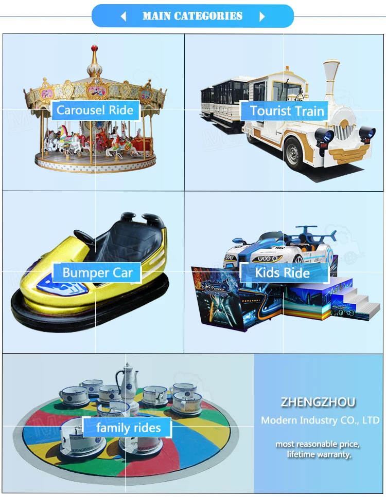 electric amusement bumper car ride for sale