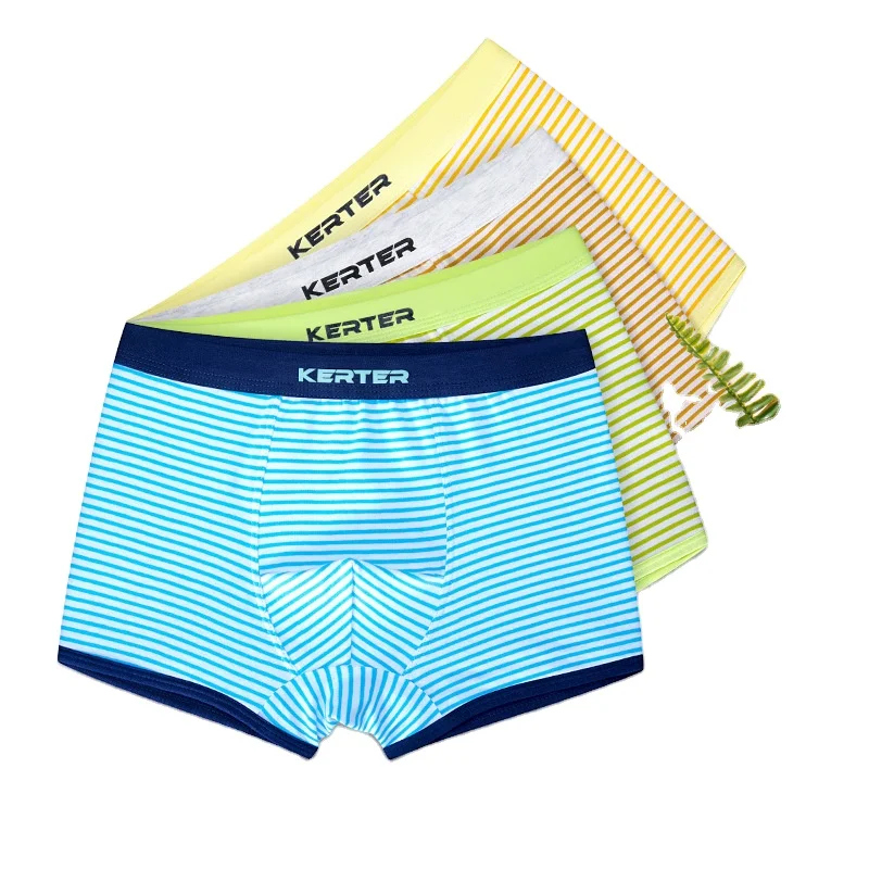 

2pcs Boys underwear flat-angle cotton children's underwear four-corner boys bottoms baby big boy shorts