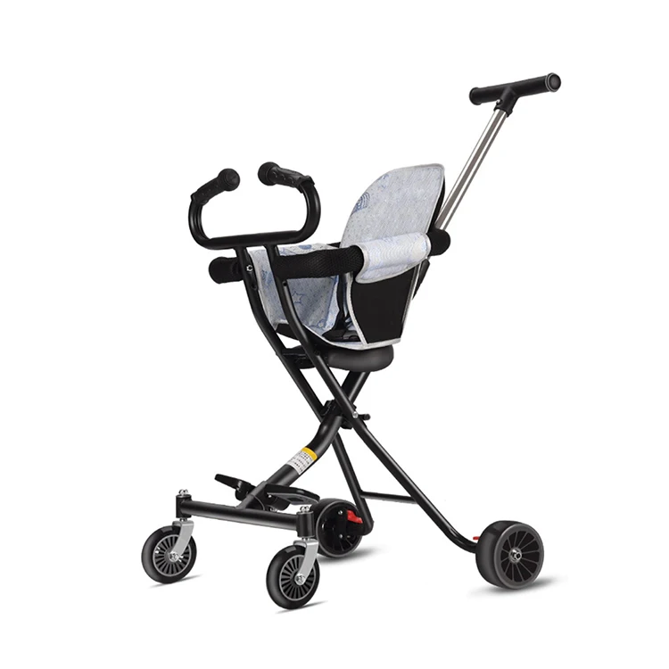 

Small Folding Lightweight Baby Buggy, Black