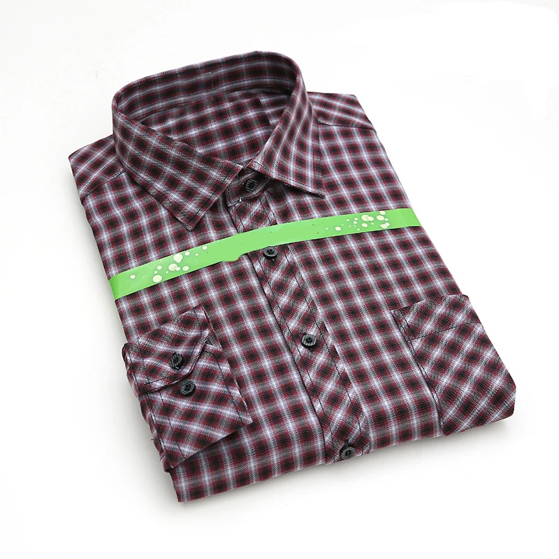 

2020 Best Quality Custom Design Men Shirts Pattern Fancy Plaid Cotton Shirts For Men, Picture
