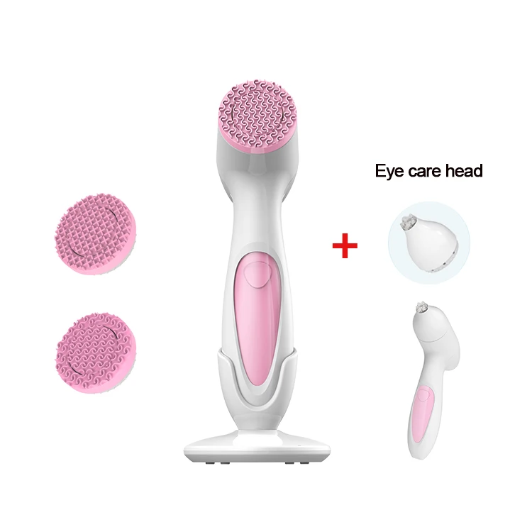 

2021 Amazon top sell high quality facial cleansing brush Electric cleansing brush lumispa facial cleansing brush, Pink/blue/black