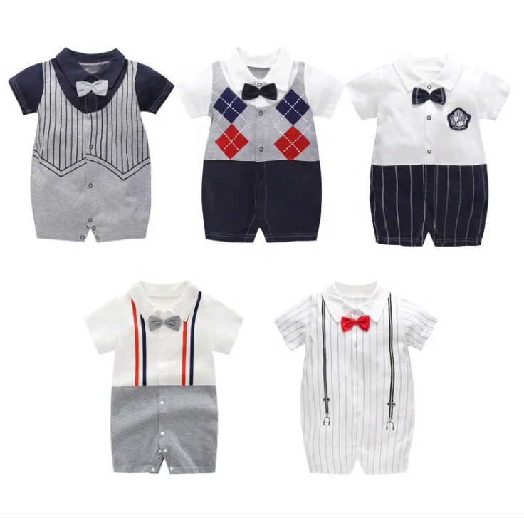 

Cactus Printed Baby Boys Clothes Set Summer Short Sleeve 2pcs Baby Boys Casual Set Clothes Tie Suit Style Baby Boy's Cloth Set