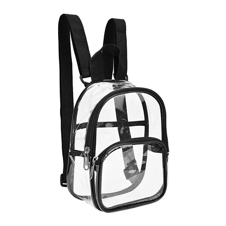 

Amazon Top Selling Clear Backpack Mini Transparent Outdoor Sports Bag School Backpack Stadium Backpacks