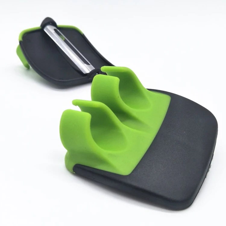 

Amazon Top Kitchen Creative Gadget Accessories Potato Fruit Vegetable Stainless Steel Hand Finger Grip Palm Peeler, Green