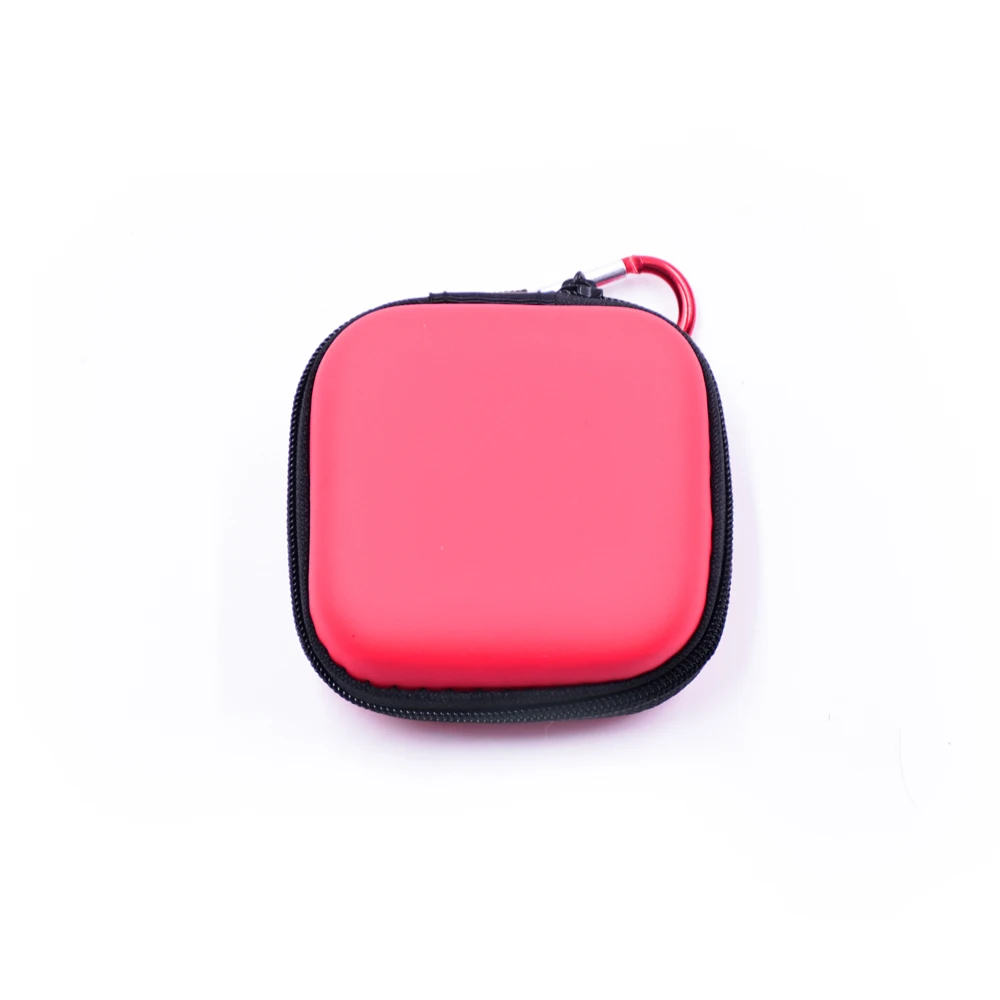 

Waterproof Portable Wholesale Cute EVA Earphone Headphone Hard Travel Carrying Zipper Keychain Case For Electronics, Pink,blue,purple,