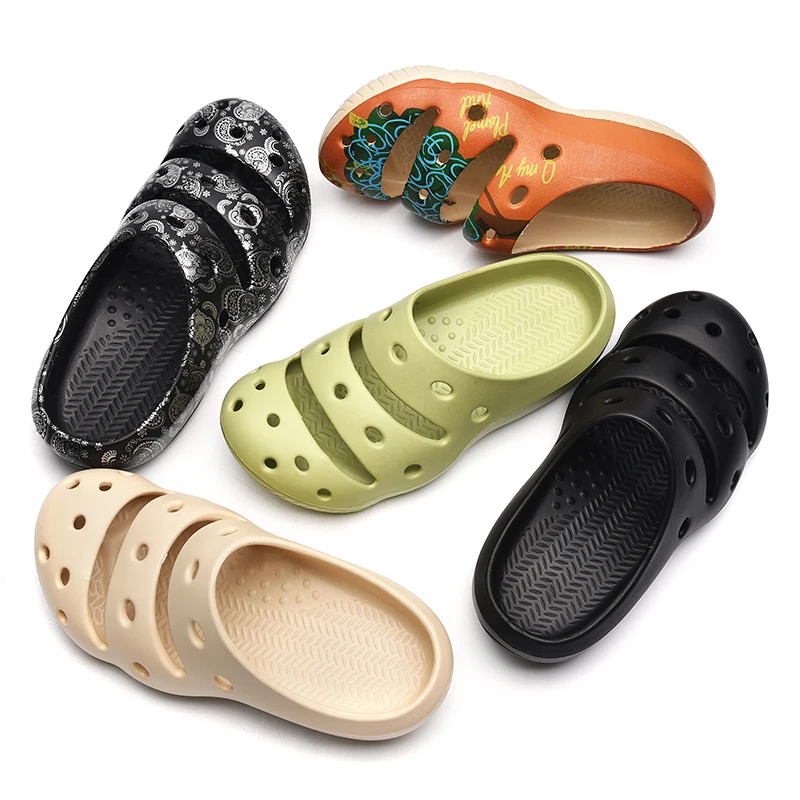 

YT New Arrival Outdoor House Home Slippers Comfort Quality EVA Boys Mens Fashion Slides, Customized color