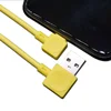 Promotional angle heads Square circle charger CD Candy Round 90 Elbow Data charger micro usb cable PVC