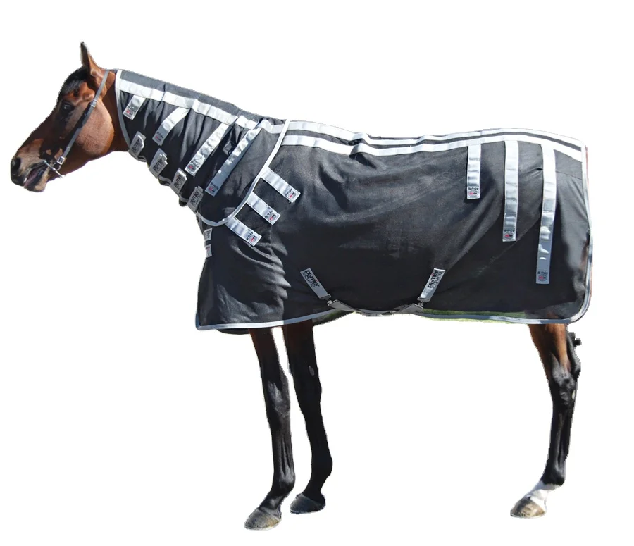

Professional Equine mesh Magni-Teque (with Neck Cover) Magnetic Horse Rug horse sheet