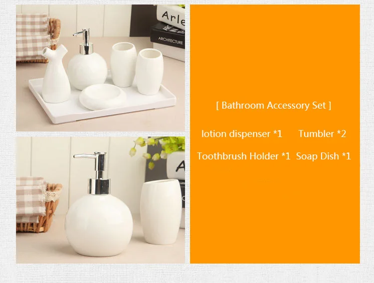 High Quality Hotel Ceramic Bathroom Products Sets Bathroom Accessories