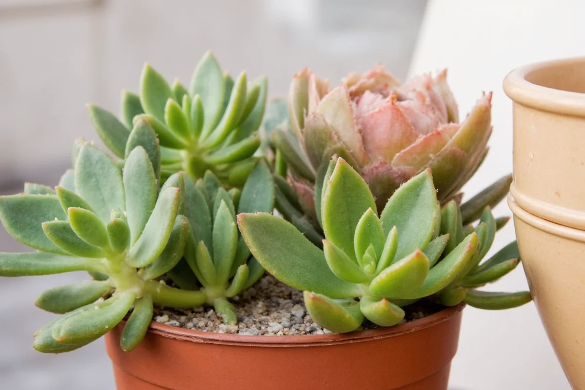 how to replant succulent plants
