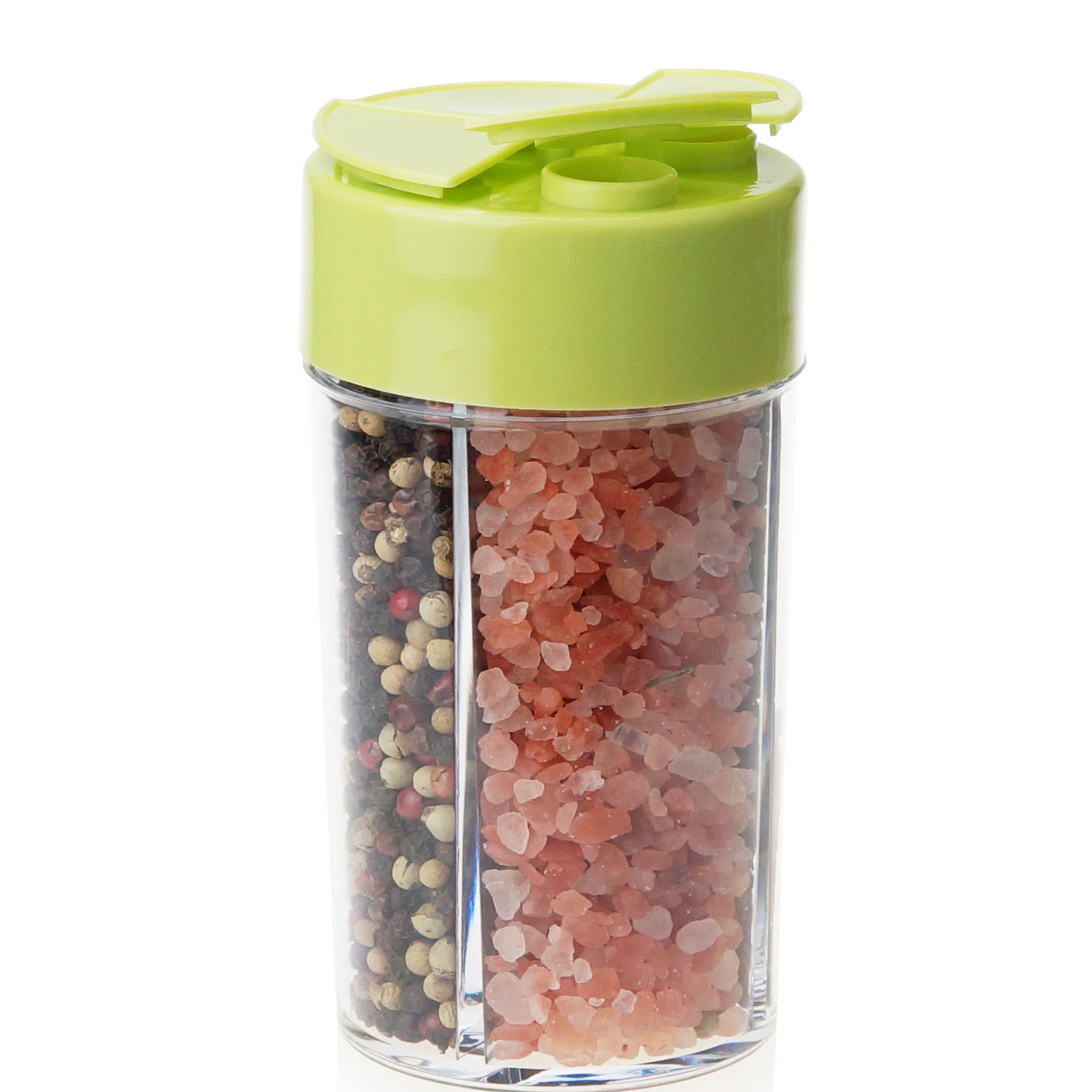 

Colorful 80mlx4 4 Chambers Food Grade Spice Plastic Shaker Spice Jars with Shaker Lids/Top with Seasoning Bottle