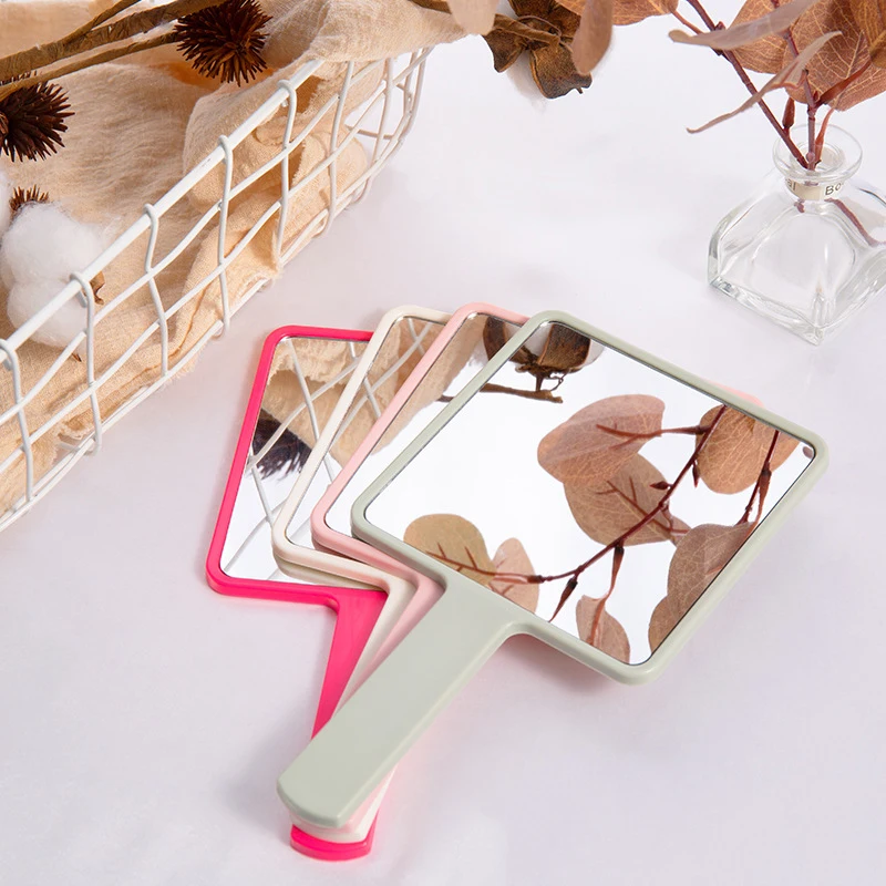 

New Small Custom Pocket Handheld Square Makeup Make Up Mirrors, Custom color