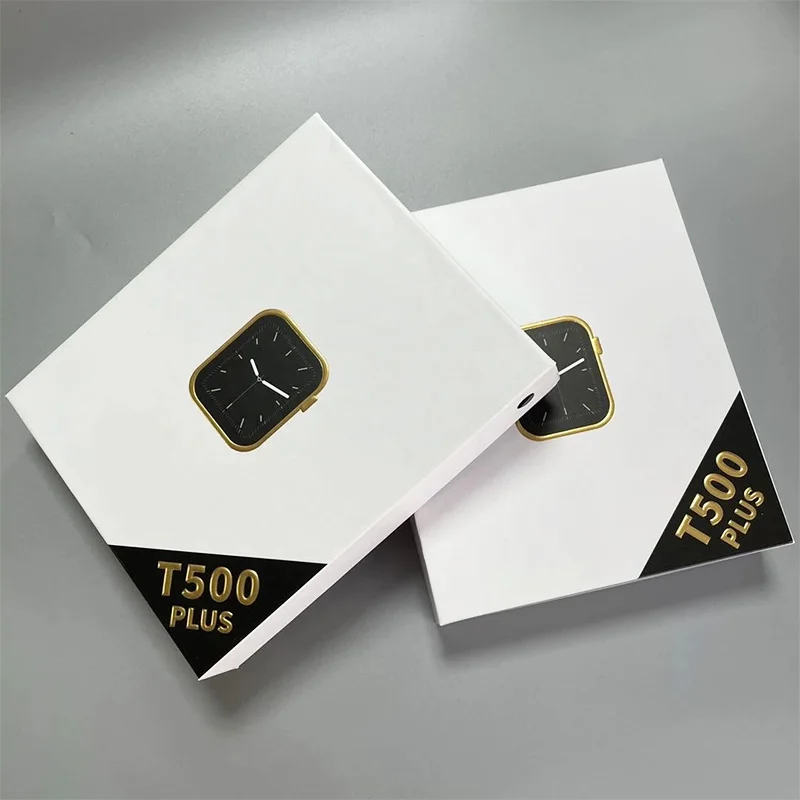 

Fashion T500+ Plus Smart Watch Wearable Devices Sport Music Fitness Tracker Heart Rate Health Monitoring T500plus Smartwatch, Customized colors