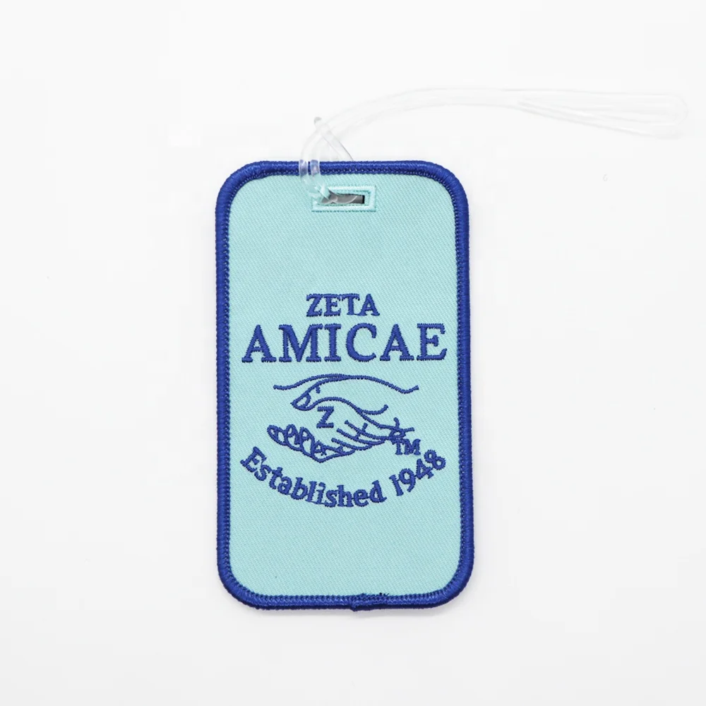 

Zeta Amicae founded 1948 Greek Luggage Tag Gift bling luggage tags