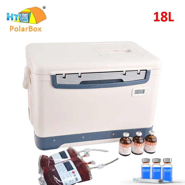 
18L blood transportation cold storage medical cooler box 
