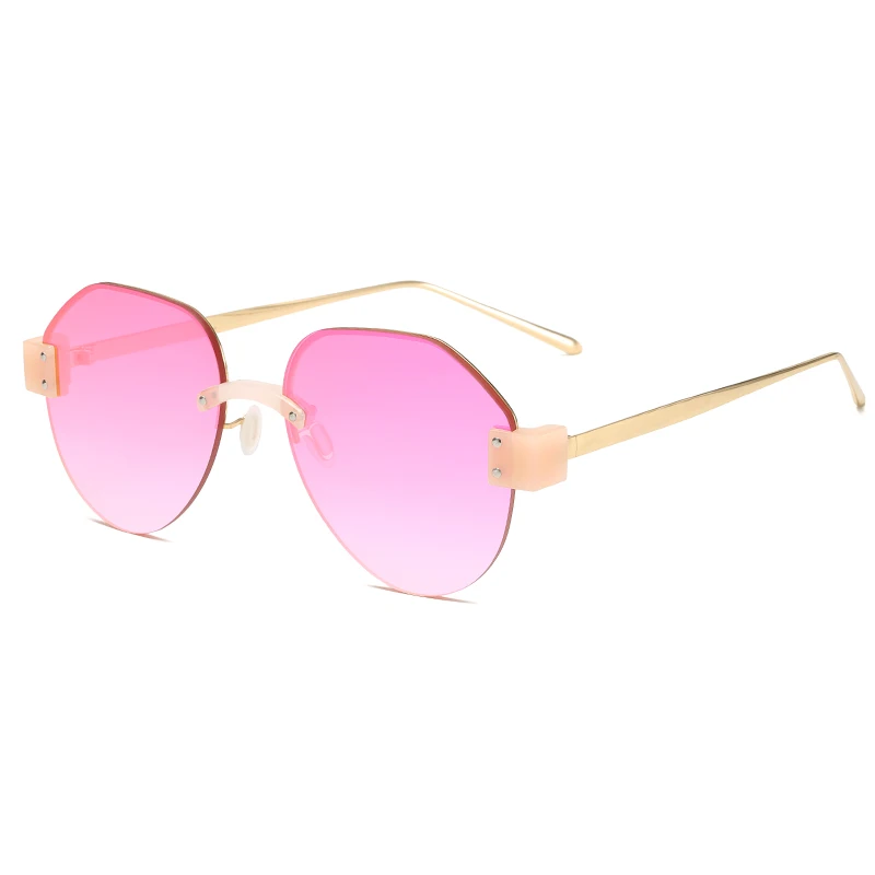 

Womens Fashionable Unique Uv400 Classic Style Designer Inspired Polygon Vintage Sunglasses, Multi colors