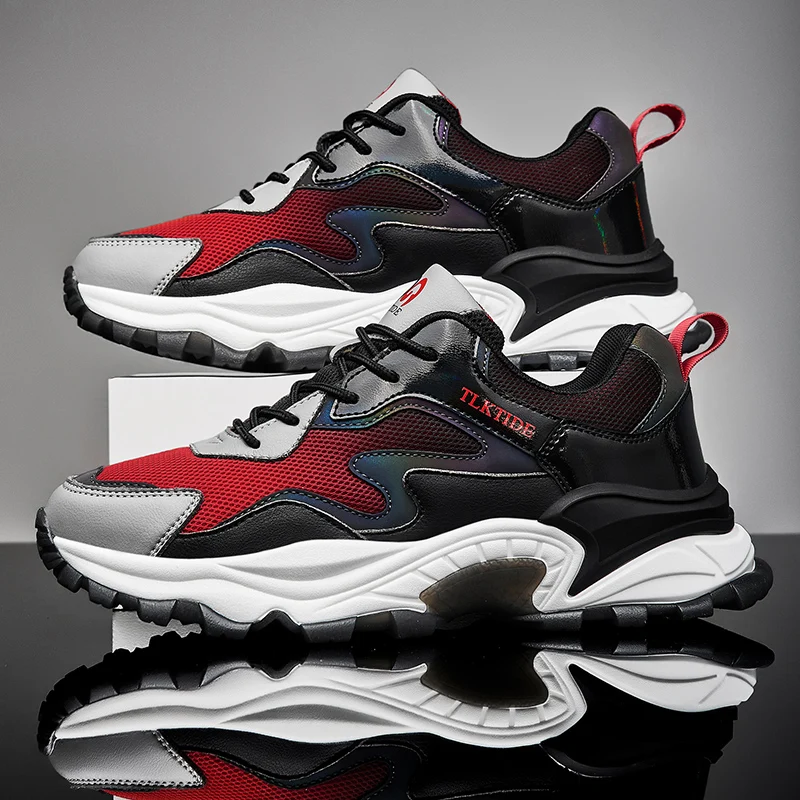 

2021 New Men Casual Shoes Lace up Men Shoes Lightweight Comfortable Breathable Walking Sneakers, Optional