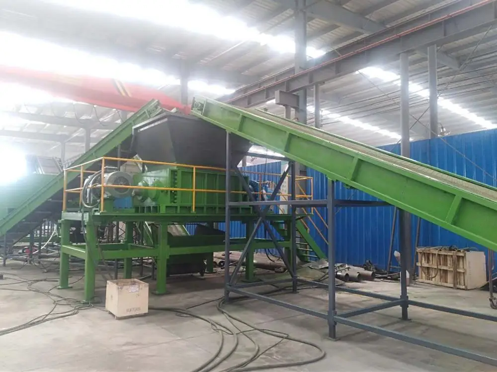 
Rasper rubber raw material cutting mulch machine 