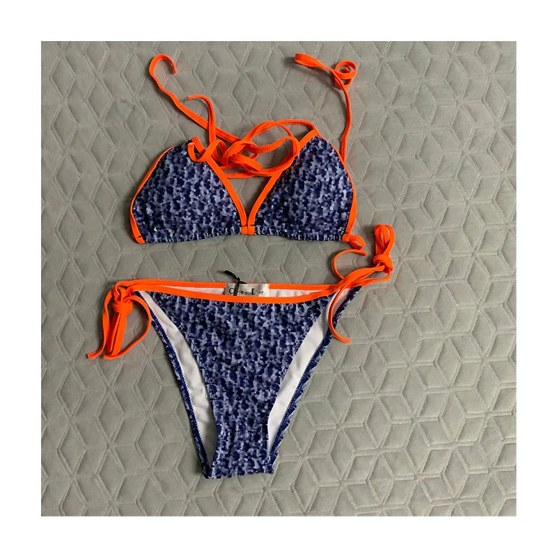 

OEM 2021 swimwear designer swimsuits famous brands swimwear & beachwear bikini traje de bano roupas infantil ioreing, Solid