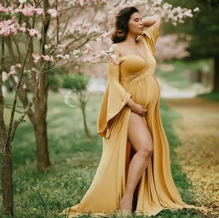 

casual+dresses Maternity+Clothing Gown Dresses For Photography Pregnant Pregnancy Maternity Photo Shoot Dresses ropa mujer 2020, As pictures