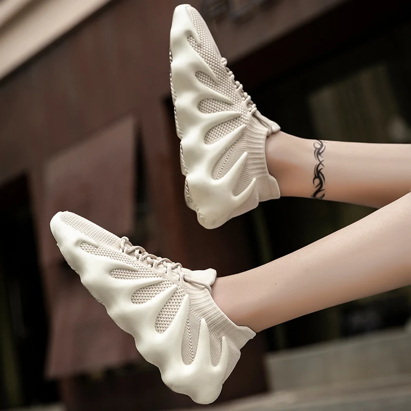 

Happy Original Woven Upper 1:1 originals couples men women Yezz 450 Cloud White Fashion Sneakers Yeez 450 Cloud White