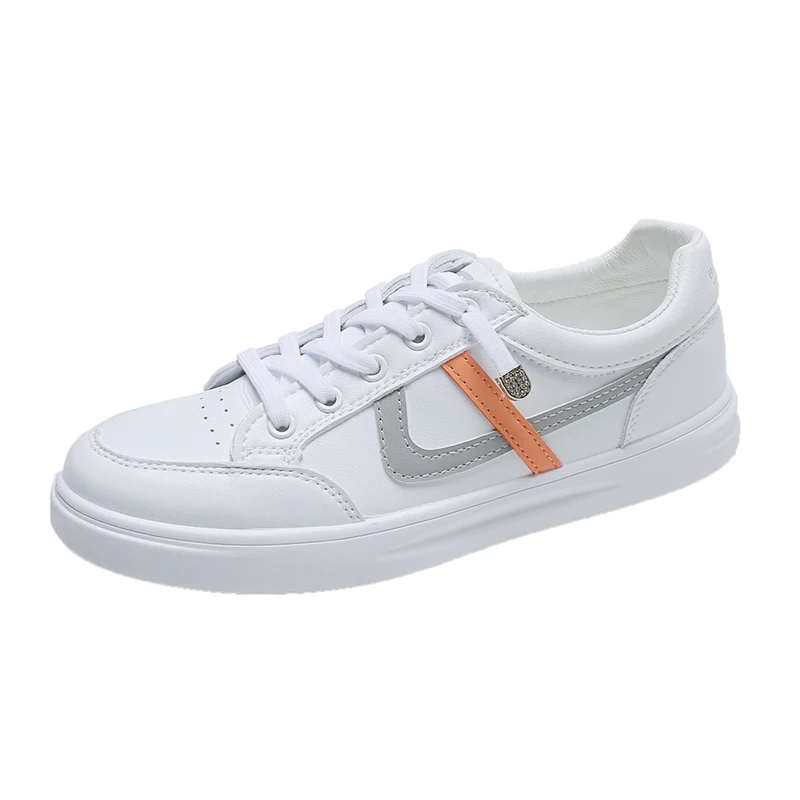 

Factory Work Shoes Chinese Women white Summer Customize Sport Spring Style pu Rubber casual shoes