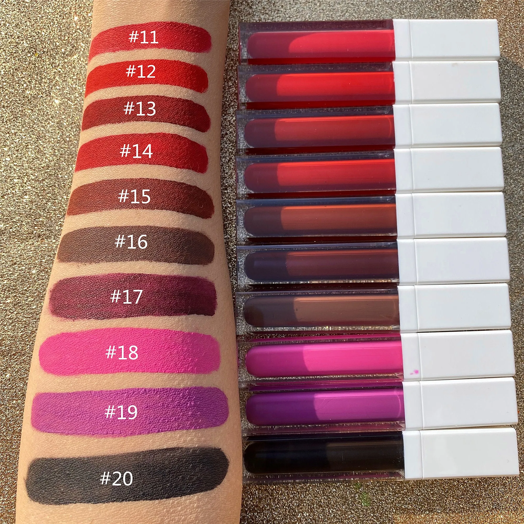 

Wholesale private label liquid matte lipstick vegan liquid matte lip stick