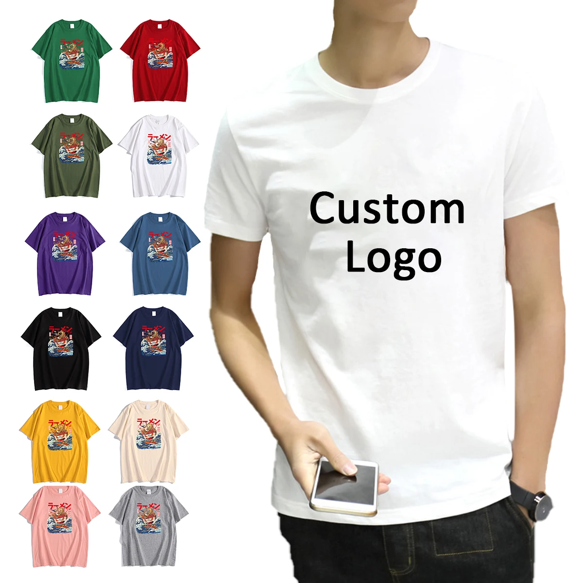 

Pima Cotton Blank T-shirt Oversized Customize Cotton Designs Men Sublimation Blank T Shirt With Logo Custom Logo Printed