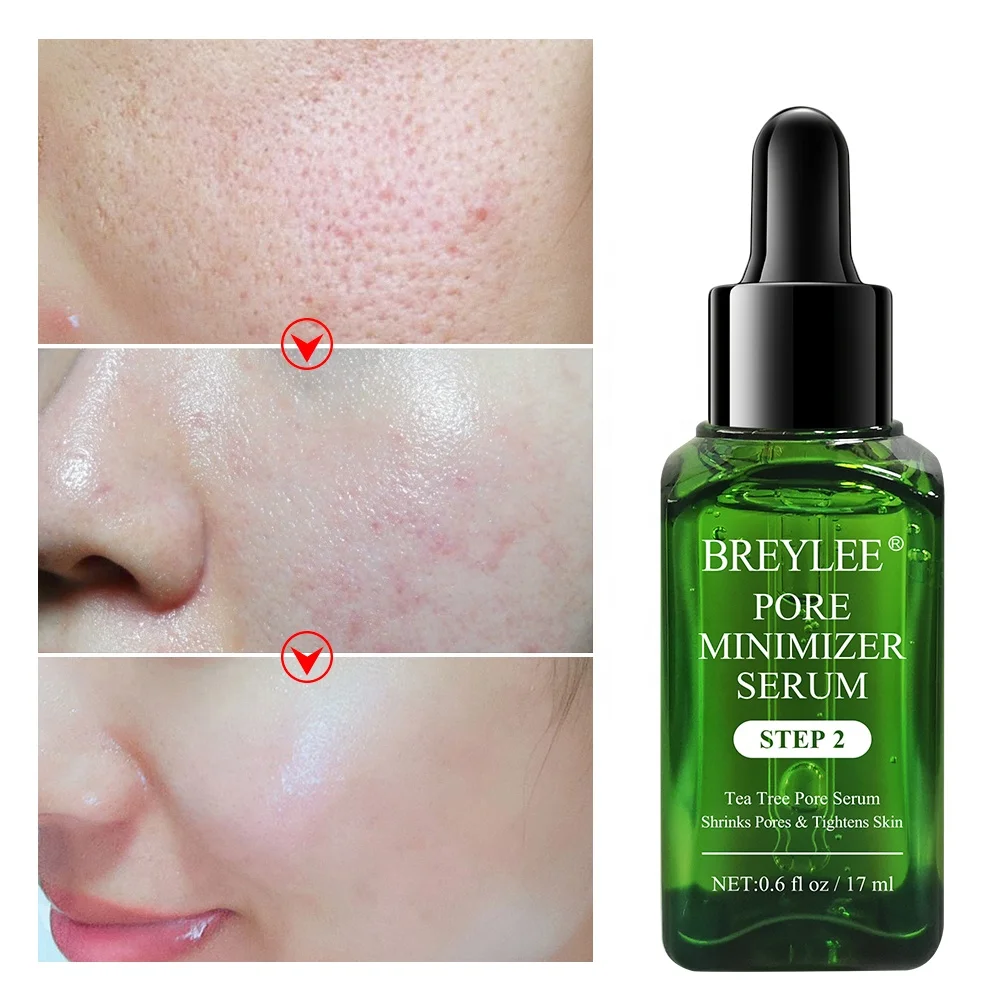 

BREYLEE Pore minimizer Serum Shrink Pores Tightens Skin Care Essence Moisturizing Whitening Control Facial Essence