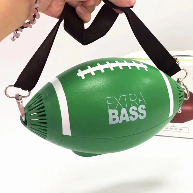 

cute shape rugby shaped speakers cheapest mini speaker for child