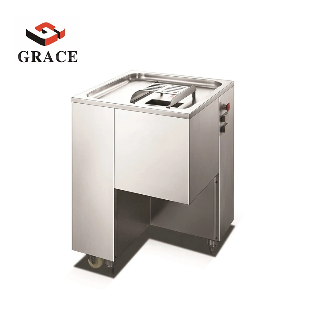 GRACE High Efficiency Commercial  Duo Function 5mm Fresh Meat Cutter