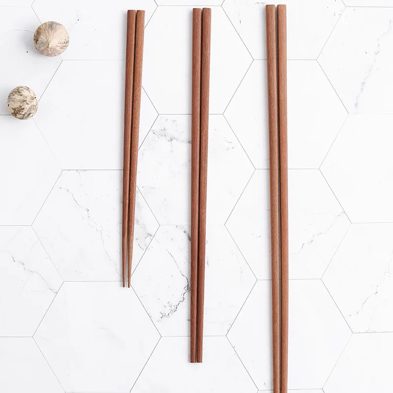 

Wholesale 25 / 32 / 42cm long hotpot chopsticks no lacquer no wax Red Sandalwood Fried Chopsticks, Natural wood color