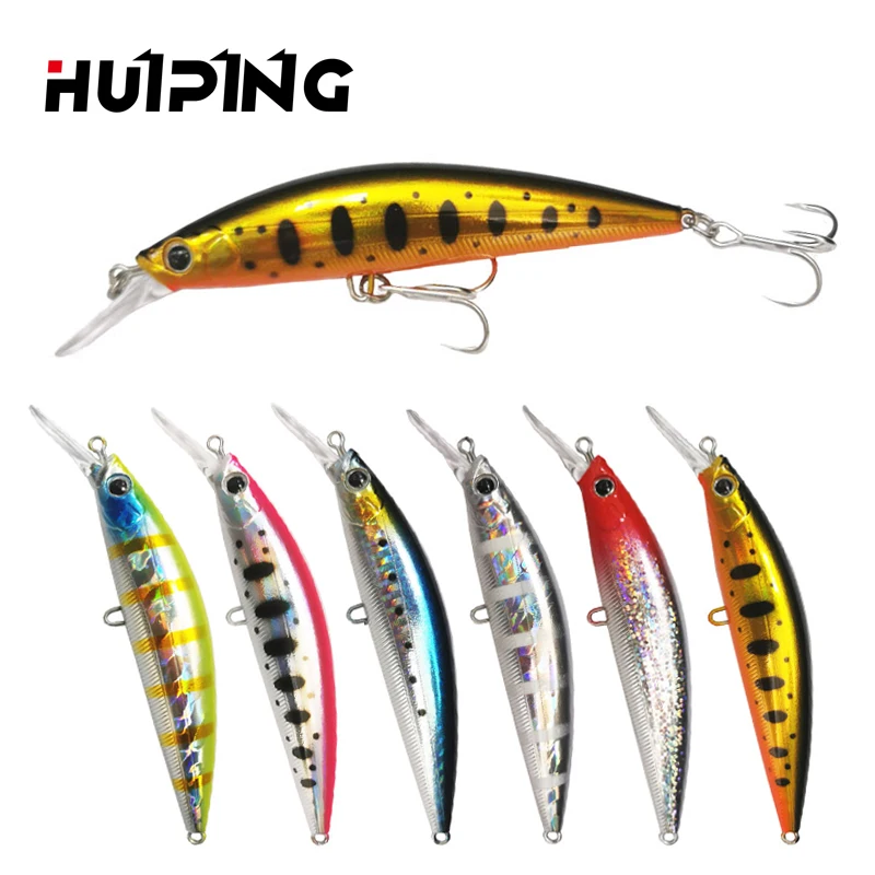 

Sea Bass Lures Sinking Minnow Lure 90mm 27g Long cast ABS hard lure casting Saltwater decoys fishing bait, 6 colors