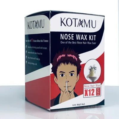 

Privated label Painless Nose Hair Removal Wax Pack for Men Nose Hair Wax with Pearl Bean for Lip Hair and Eyebrows