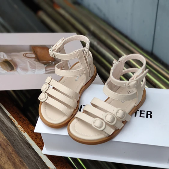 

Girls' Roman Sandal Summer 2021 Korean edition fashion high top