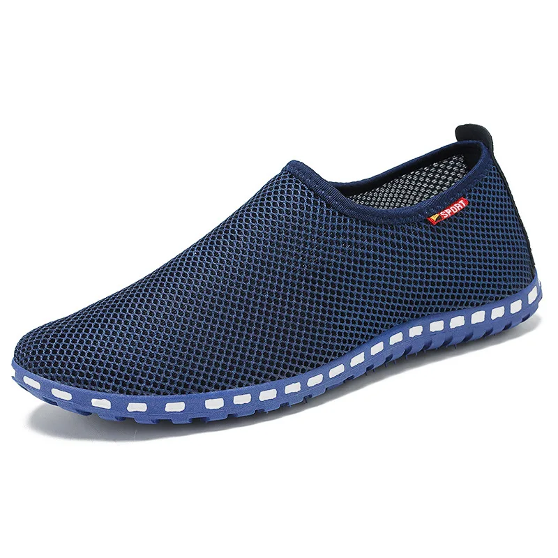 

Men Loafers Slip On Shoes Casual Breathable Mesh Walking Shoes, 2 colors